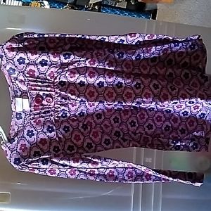 Girls M Lilac, Blue & Pink Xhilaration Long Sleeved Shirt